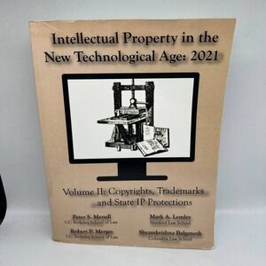 Intellectual Property in the‎ New Technological Age 2021 Vol. II Book Paperback